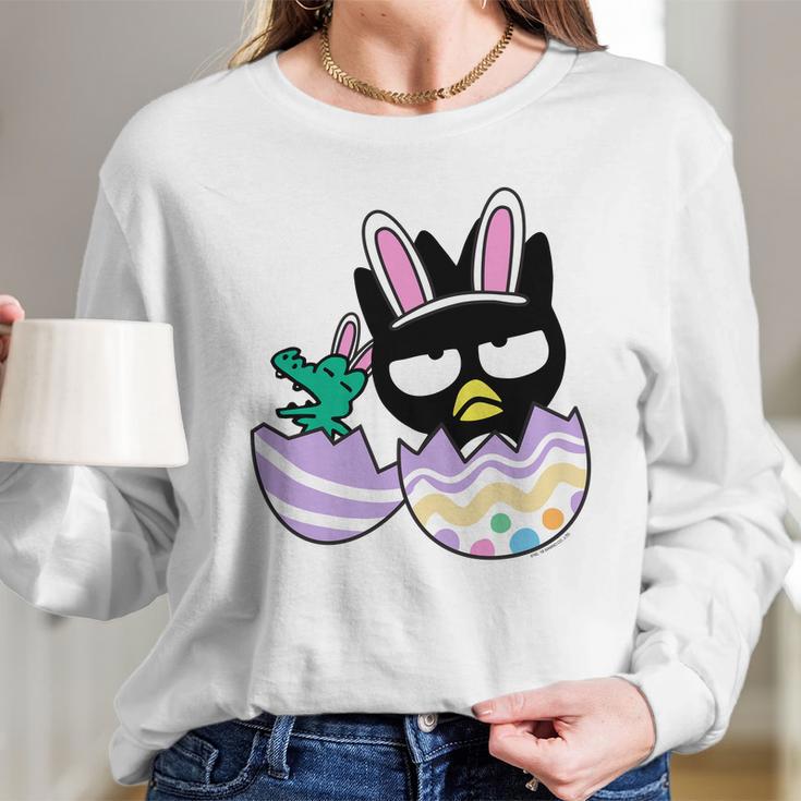 Badtz Maru Easter Egg Friends Tee Long Sleeve T-Shirt Gifts for Her