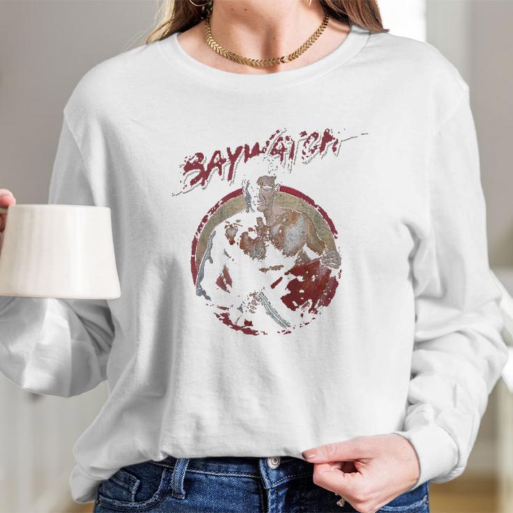 Baywatch 90S Drama Beach Long Sleeve T-Shirt Gifts for Her