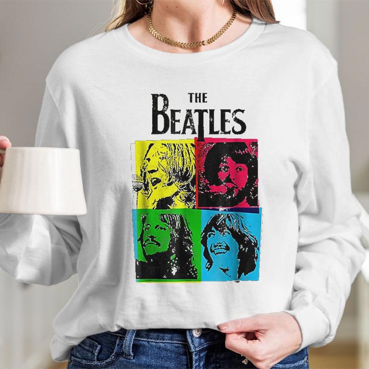 The Beatles Cmyk Beatles 2 Long Sleeve T-Shirt Gifts for Her