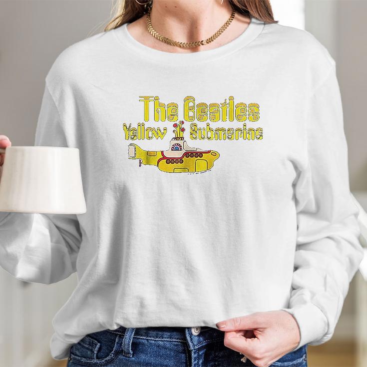 The Beatles Yellow Submarine Long Sleeve T-Shirt Gifts for Her