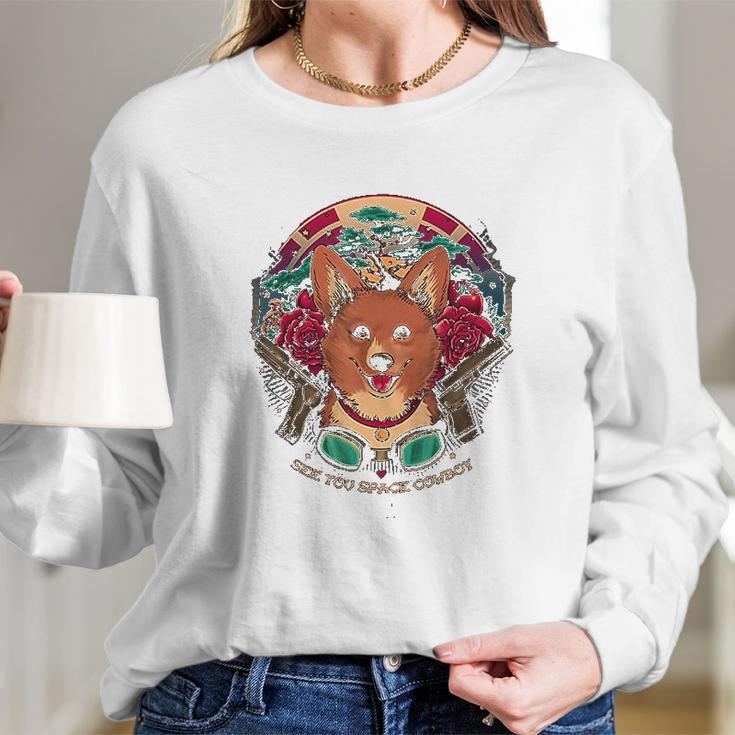 Bebop Cowboy Graphics Long Sleeve T-Shirt Gifts for Her