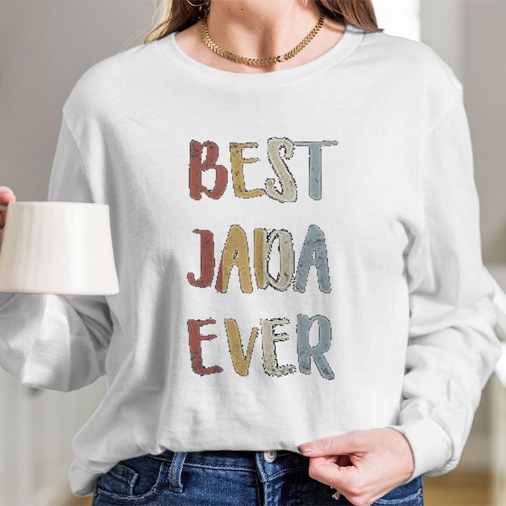 Best Jada Ever Retro Vintage Long Sleeve T-Shirt Gifts for Her