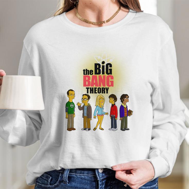 Big Bang Simpsons Long Sleeve T-Shirt Gifts for Her