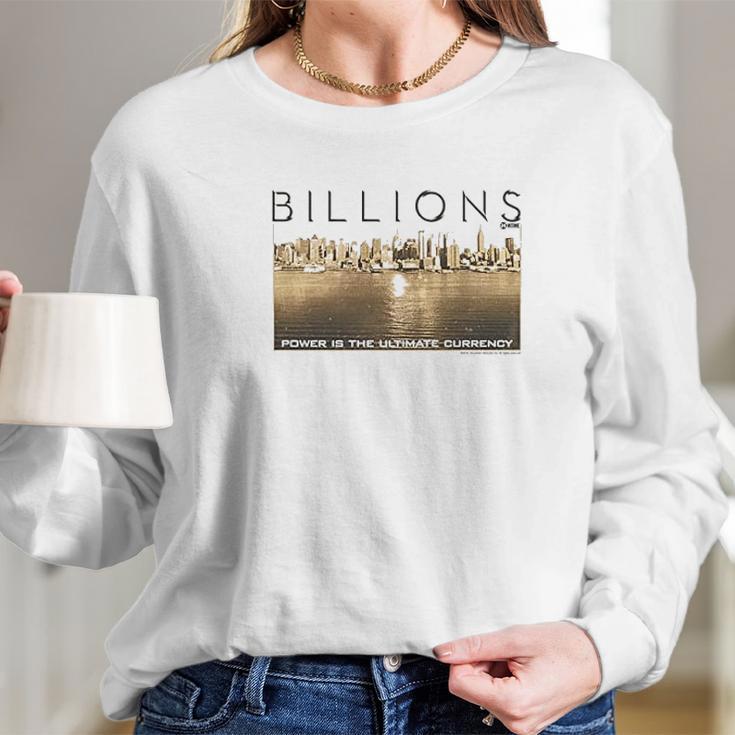 Billions Golden City Long Sleeve T-Shirt Gifts for Her