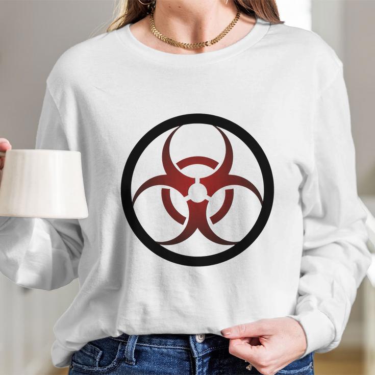 BiohazardShirt Long Sleeve T-Shirt Gifts for Her