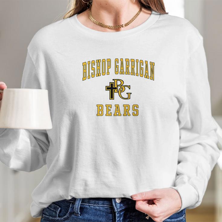 Bishop Garrigan High School Bears C1 Long Sleeve T-Shirt Gifts for Her