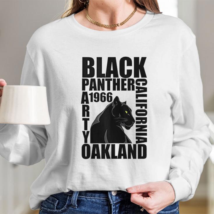 Black Panther Party 1966 Oakland California Long Sleeve T-Shirt Gifts for Her