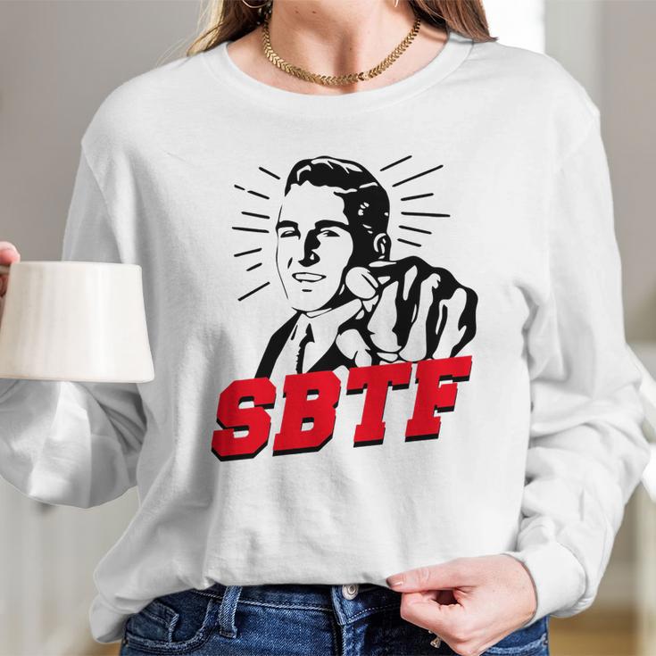 Bob Menery Sbtf Shirt Long Sleeve T-Shirt Gifts for Her