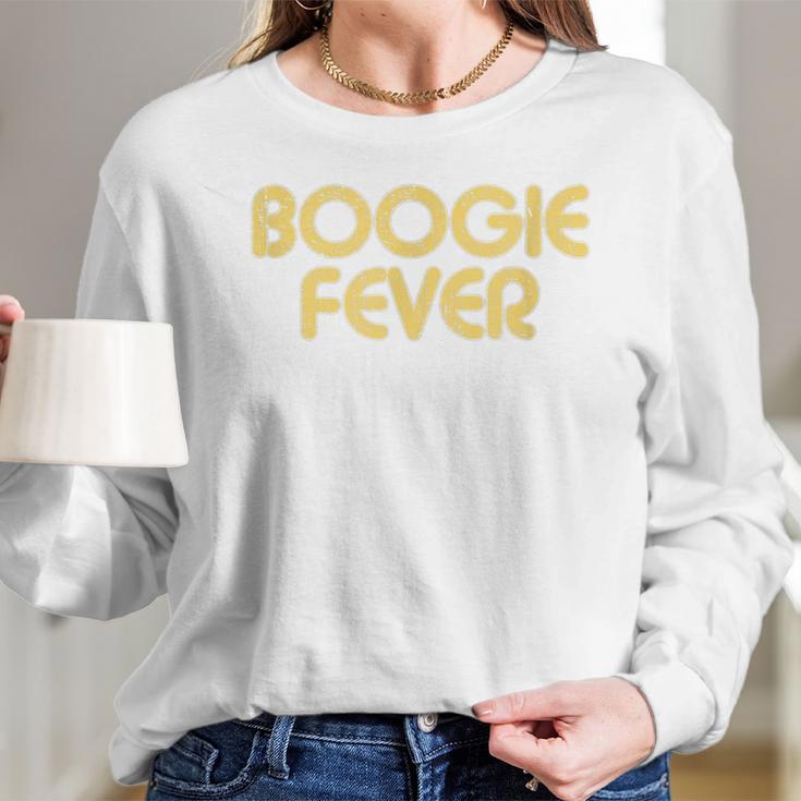 Boogie Fever Vintage Style 1970S Long Sleeve T-Shirt Gifts for Her