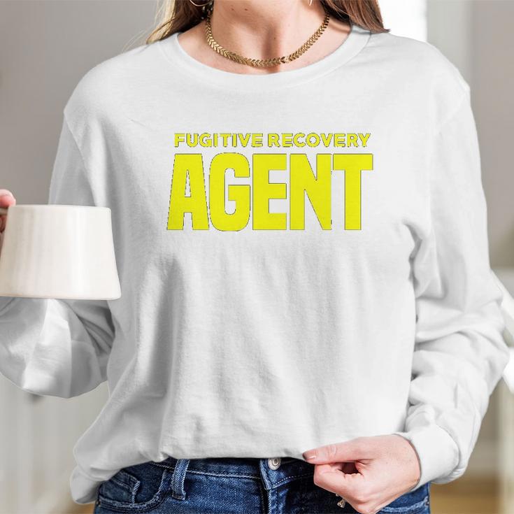 Bounty Hunter Fugitive Recovery Agents Leo Uniform Duty Long Sleeve T-Shirt Gifts for Her