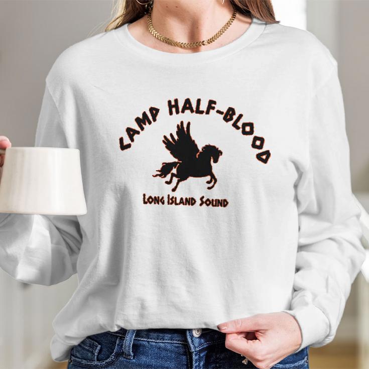 Brands Camp Half Blood Greek Mythology Long Sleeve T-Shirt Gifts for Her