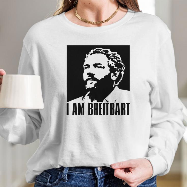 I Am Breitbart Long Sleeve T-Shirt Gifts for Her