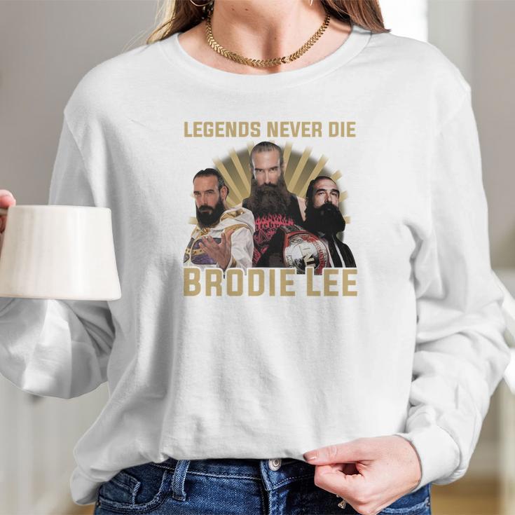 Brodie Lee Legends Long Sleeve T-Shirt Gifts for Her