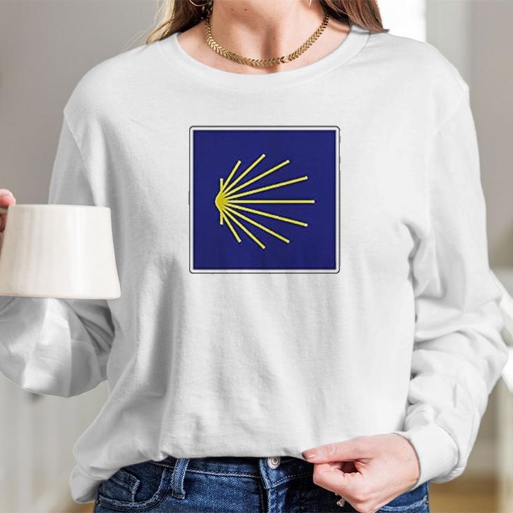 Camino De Santiago Spain Long Sleeve T-Shirt Gifts for Her