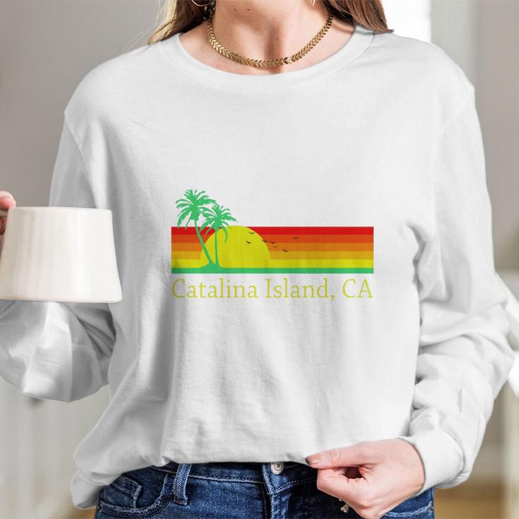 Catalina Island Long Sleeve T-Shirt Gifts for Her