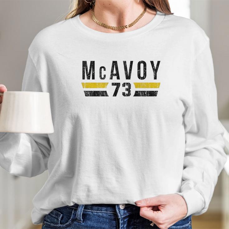 Charlie Mcavoy Boston Hockey Long Sleeve T-Shirt Gifts for Her