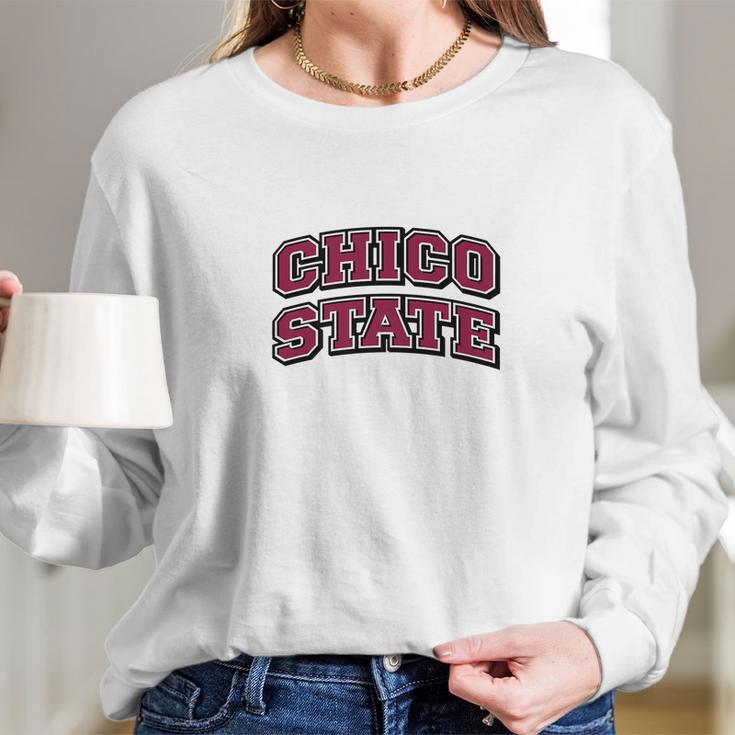 Chico State University Wildcats Ppchi04 Long Sleeve T-Shirt Gifts for Her