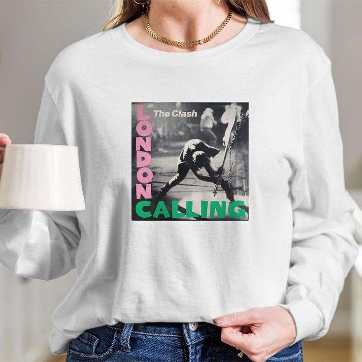 The Clash London Calling Long Sleeve T-Shirt Gifts for Her