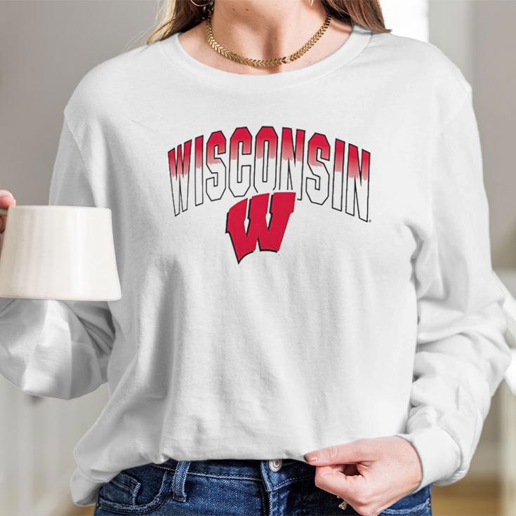 Colosseum Wisconsin Badgers Golden Boy Long Sleeve T-Shirt Gifts for Her