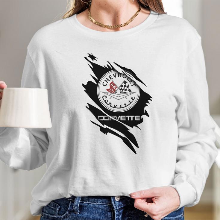 Corvette C1 Ca Long Sleeve T-Shirt Gifts for Her