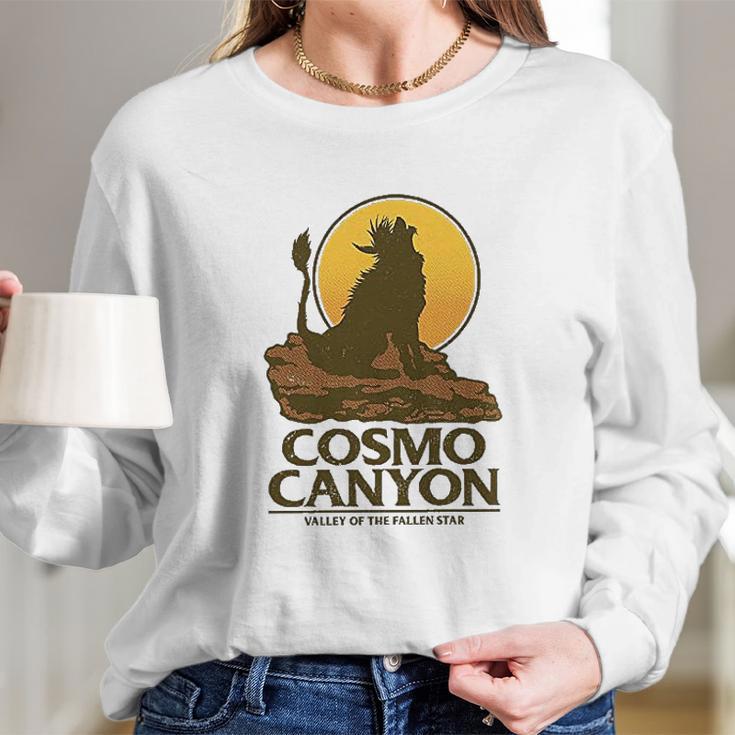 Cosmos Canyon Red Xiii Final Fantasy Vii Long Sleeve T-Shirt Gifts for Her