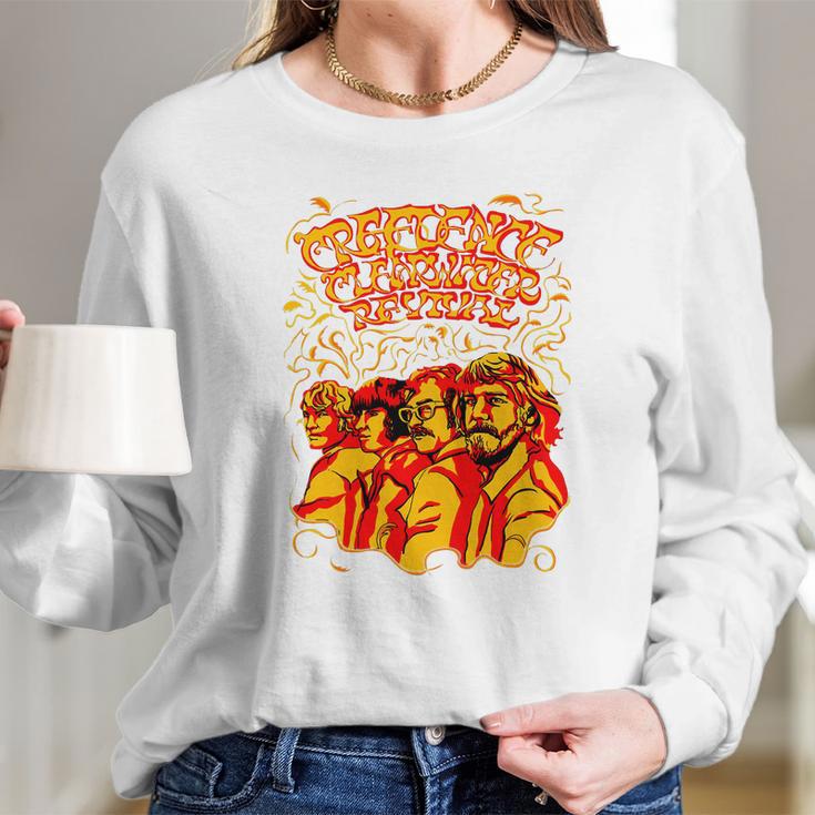 Creedence Clearwater Revival Ccr Long Sleeve T-Shirt Gifts for Her