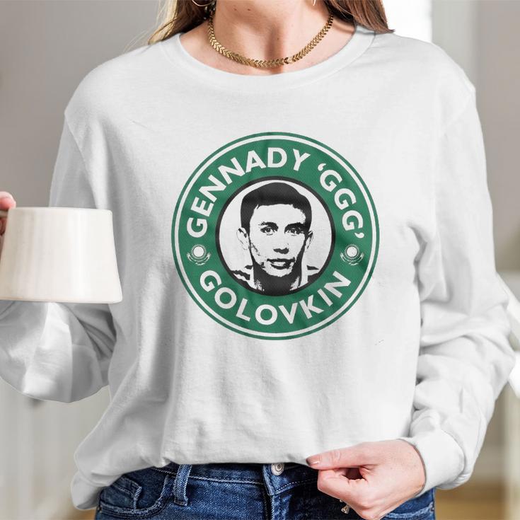 Cute Gennady Golovkin Long Sleeve T-Shirt Gifts for Her