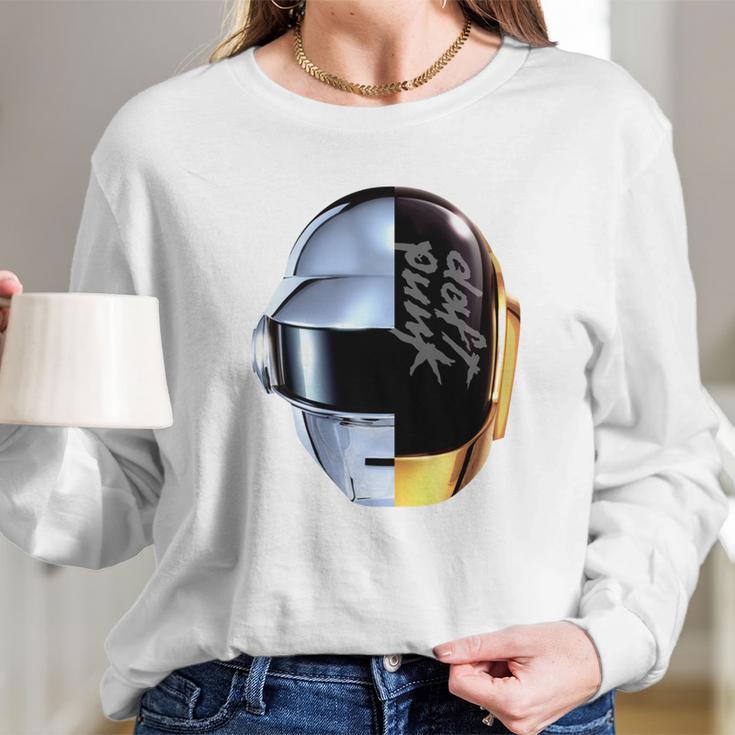 Daft Punk Robot Long Sleeve T-Shirt Gifts for Her