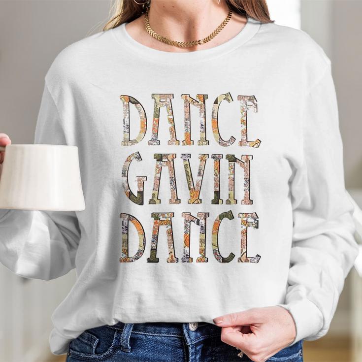 Dance Gavin Dance Collage Logo Long Sleeve T-Shirt Gifts for Her