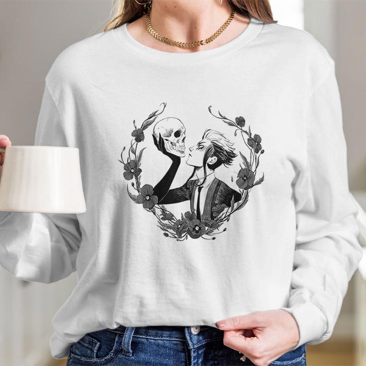 Death A Matter Of Life And Death Long Sleeve T-Shirt Gifts for Her