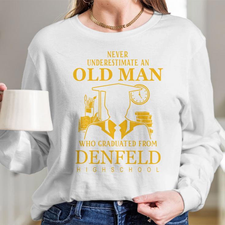 Denfeld High School Long Sleeve T-Shirt Gifts for Her