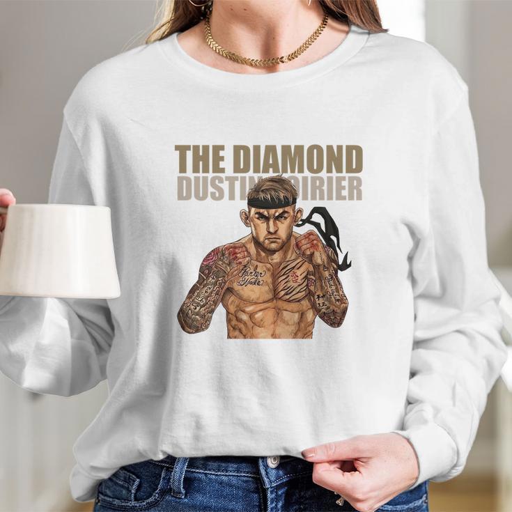 The Diamond Dustin Poirier Long Sleeve T-Shirt Gifts for Her