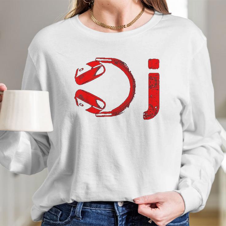 Dj Headphone | I Heart Being A Djs Party Gift Long Sleeve T-Shirt Gifts for Her