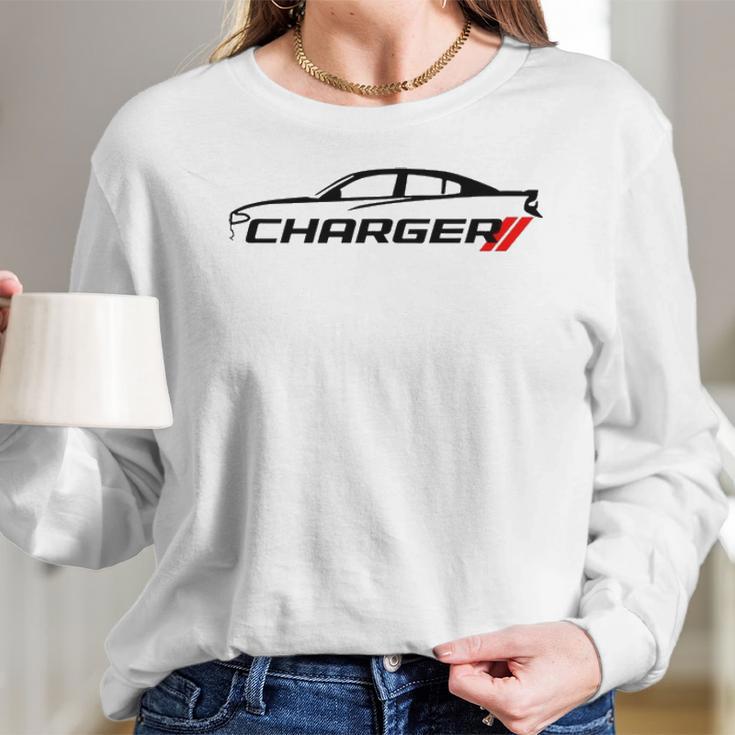 Dodge Charger V2 Long Sleeve T-Shirt Gifts for Her