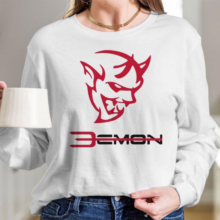 Dodge Demon Long Sleeve T-Shirt Gifts for Her