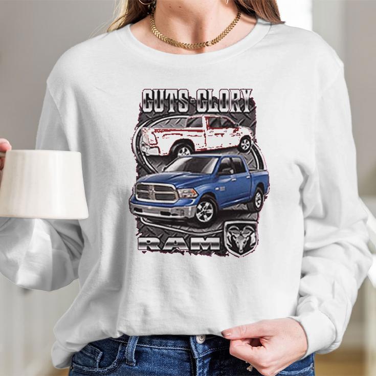 Dodge Ram Guts And Glory Dodge Truck Licensed Long Sleeve T-Shirt Gifts for Her