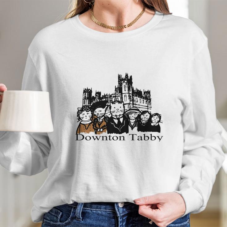 Downton Abbey Tabby Long Sleeve T-Shirt Gifts for Her