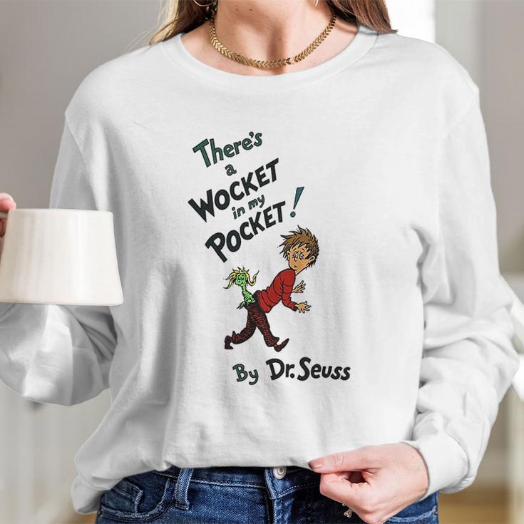 Dr Seuss Boys There Is A Wocket In My Pocket Long Sleeve T-Shirt Gifts for Her