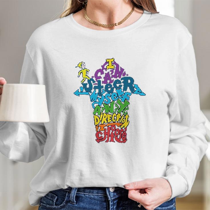 Dr Seuss Oh The Places You Will Go Any Direction Long Sleeve T-Shirt Gifts for Her