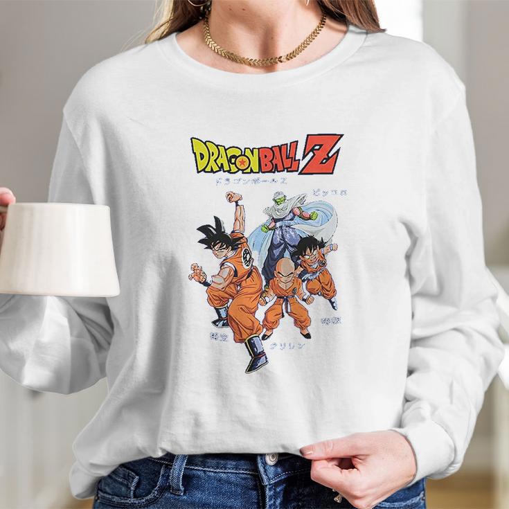 Dragonball Z Licensed Graphic Long Sleeve T-Shirt Gifts for Her