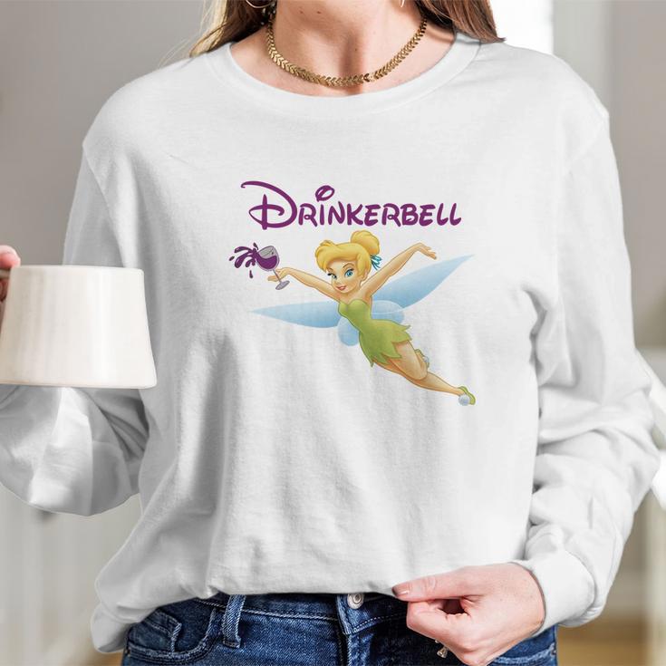 Drinkerbell T-Shirt Long Sleeve T-Shirt Gifts for Her