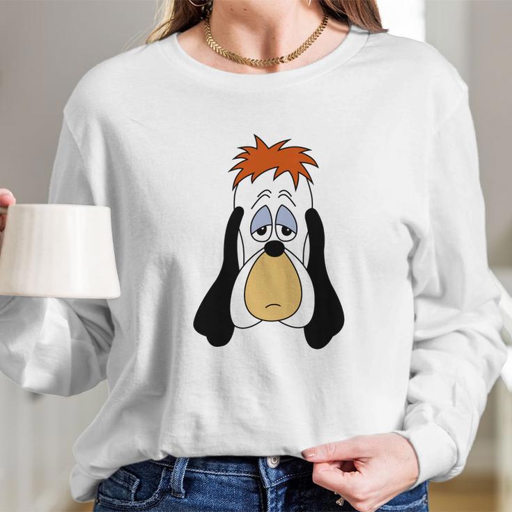 Droopy Face Long Sleeve T-Shirt Gifts for Her