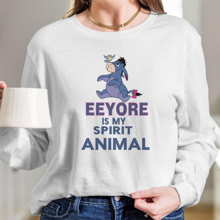 Eeyore Is My Spirit Animal Long Sleeve T-Shirt Gifts for Her