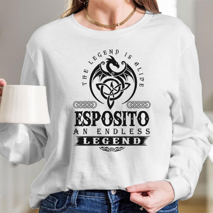 Esposito Long Sleeve T-Shirt Gifts for Her