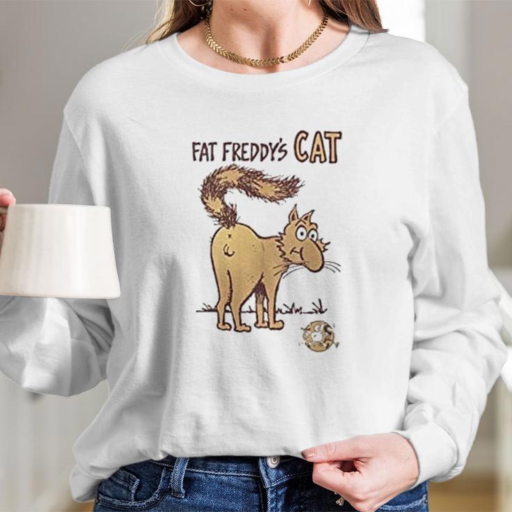 Fat Freddy S Cat Fabulous Long Sleeve T-Shirt Gifts for Her