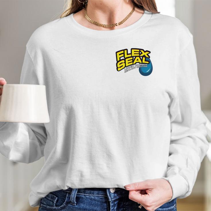 Flex Seal Pocket Art Long Sleeve T-Shirt Gifts for Her