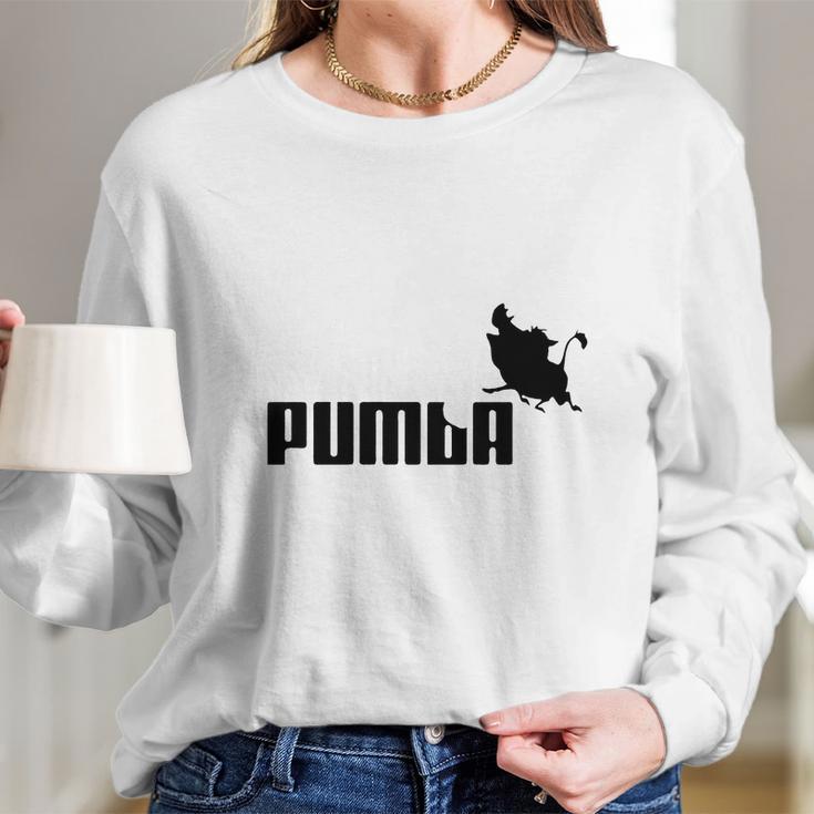 Funny Pumba Long Sleeve T-Shirt Gifts for Her