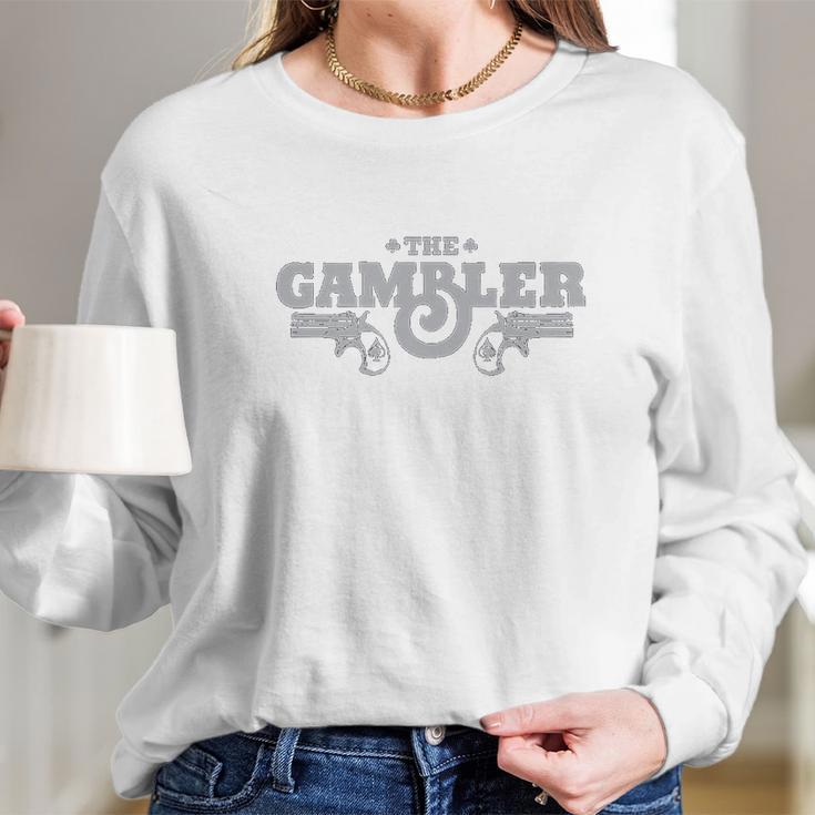 The Gambler Cool Las Vegas Long Sleeve T-Shirt Gifts for Her