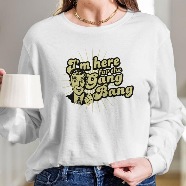 The Gangbang - Mens T-Shirt Long Sleeve T-Shirt Gifts for Her