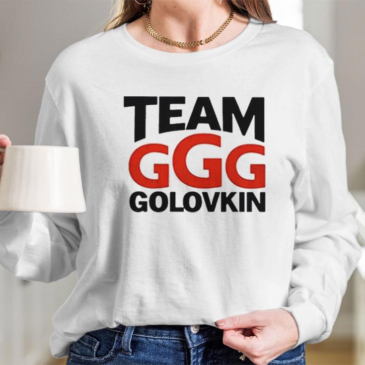 Gennady Golovkin Gift For Fan Long Sleeve T-Shirt Gifts for Her